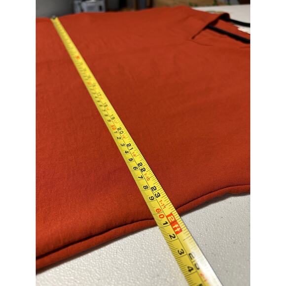 Entro Orange Loose-Fit Blouse – Size Medium - Picture 5 of 7